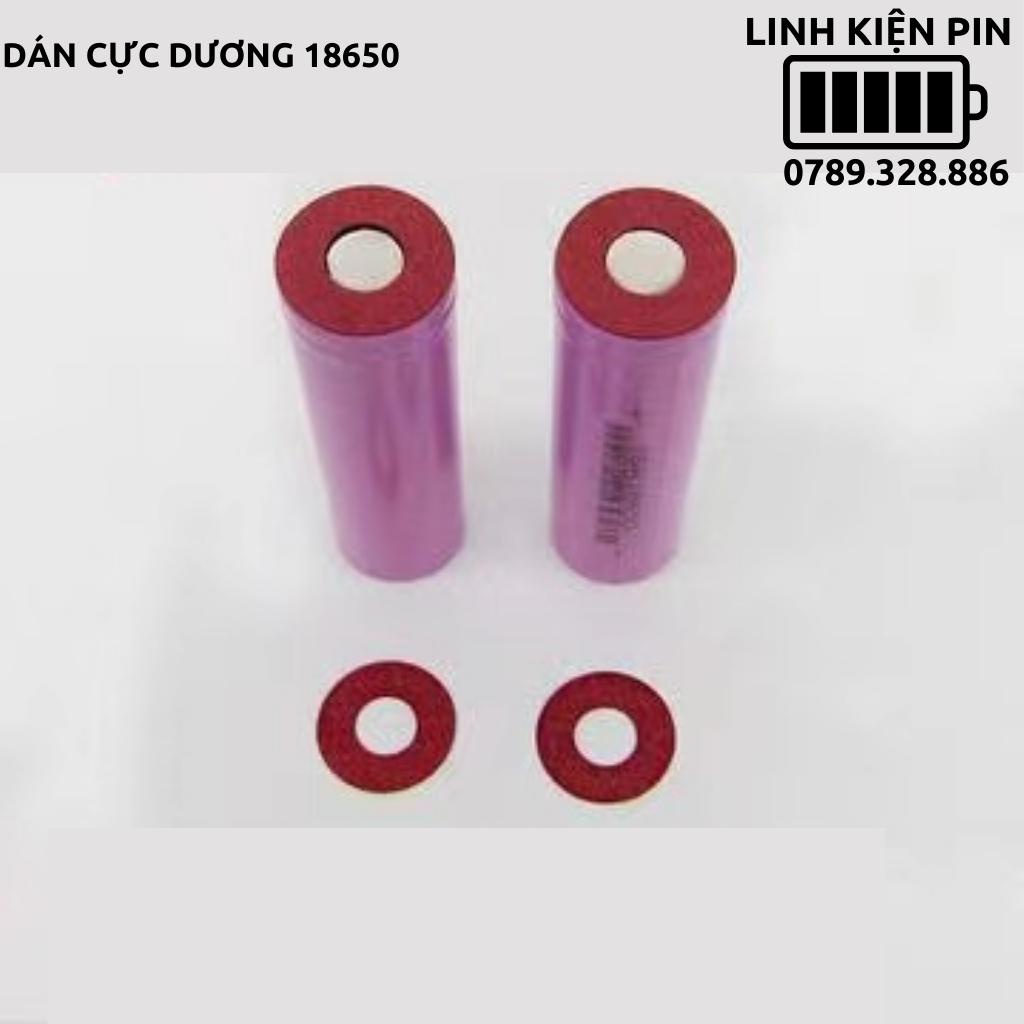 Miếng dán cực dương pin 18650 loại 1 cell 50 miếng