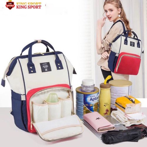 Túi xách Bỉm Sữa Cho Mẹ Và Bé Giữ Nhiệt Đựng Đồ, Balo Bỉm Sữa Đựng Đồ Đa Năng Thời Trang Cao Cấp