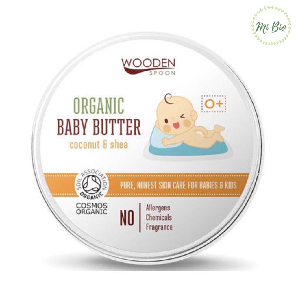 Kem dưỡng da giữ ẩm cho trẻ sơ sinh và trẻ nhỏ 100ml - Wooden Spoon