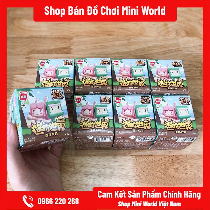 Mô hình Mini World Nhân Vật Bí Ẩn [Trọn Bộ Gồm 8 Hộp]