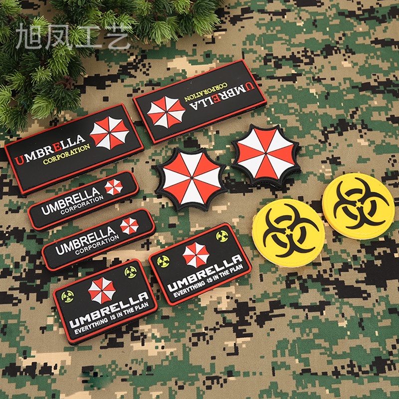 Miếng patch dán logo huy hiệu các đội đặc nhiệm Umbrella Corporation