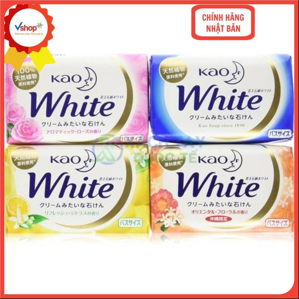 Xà phòng tắm Kao White Nhật Bản 130g