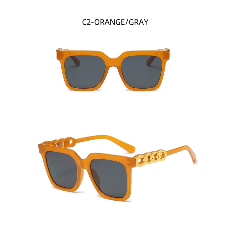 Kính Mát Gọng Vuông Lớn Phong Cách retro Thời Trang 2022