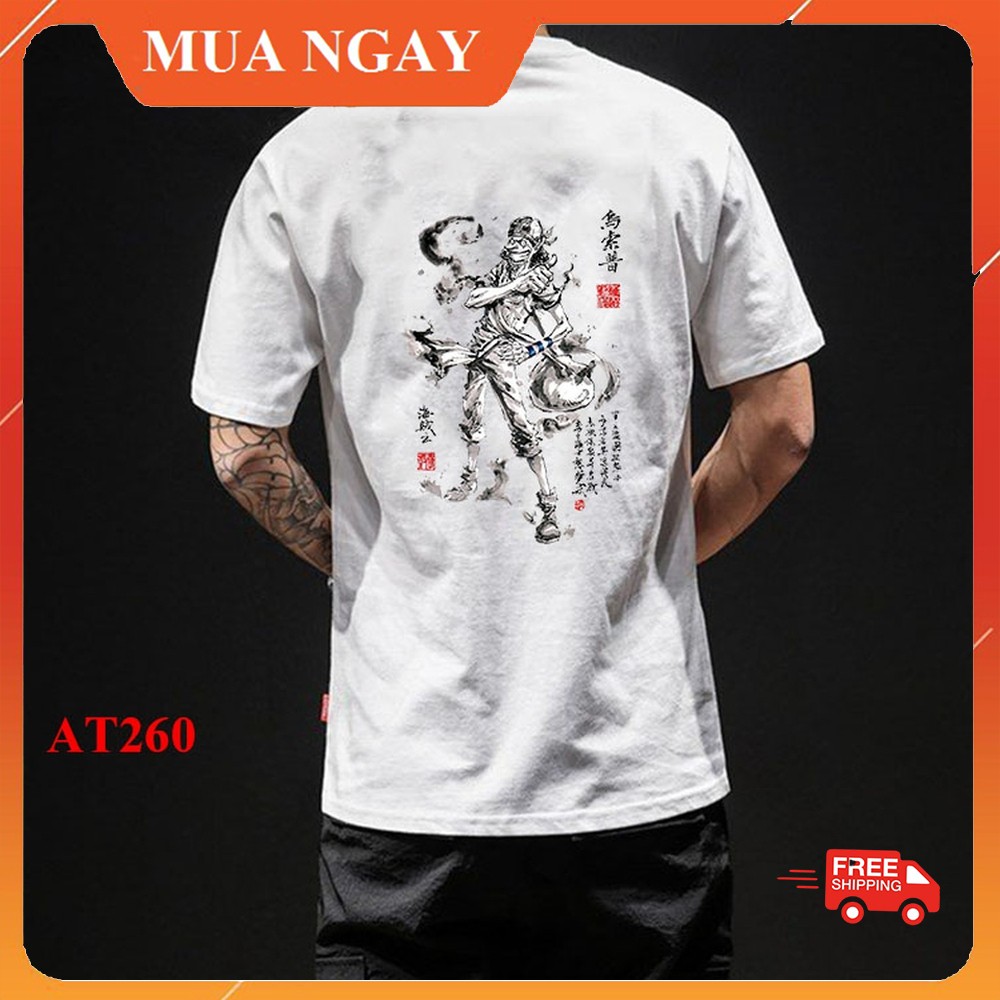 Áo thun nam nữ in hình siêu đẹp cao cấp USSOP AT260D