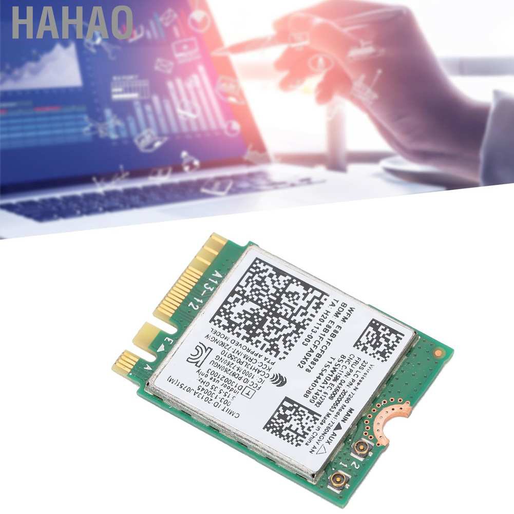 Card Mạng Không Dây 7260ngw An 2.4g / 5g 300mbps Wifi + Bluetooth 4.0 Ngff M.2 Dành Cho Lenovo Thinkpad X240 / X230S / T440S / T431