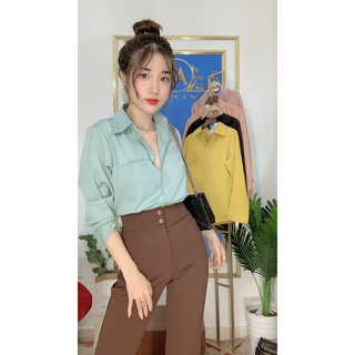 Áo sơ mi công sở chất mềm cao cấp, cực sang
