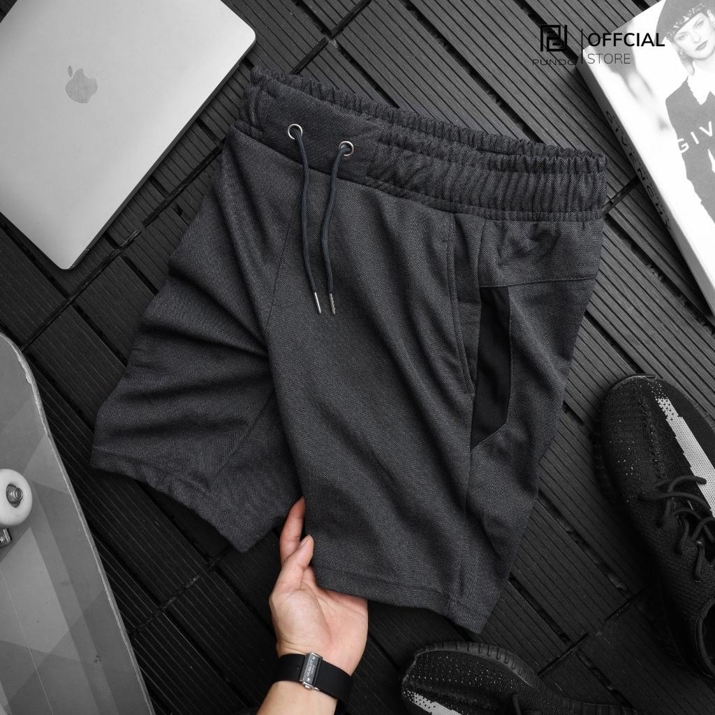 Quần short pc gen nam PUNDO chất liệu pc gen cao cấp co giãn nhẹ màu dễ phối PUNDO QSPD028