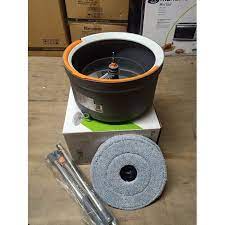 KG26M - Cây lau nhà đa năng xoay 360 độ, Chổi lau nhà Kangaroo KG26M chậu tròn nhựa ABC siêu bền, cây lau rút ngắn