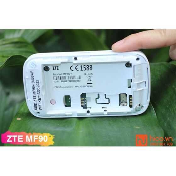 [Mã 253ELSALE hoàn 7% đơn 300K] BỘ PHÁT WIFI 3G/4G ZTE MF90 -TỐC ĐỘ CAO -KẾT NỐI NHIỀU THIẾT BỊ MỘT LÚC