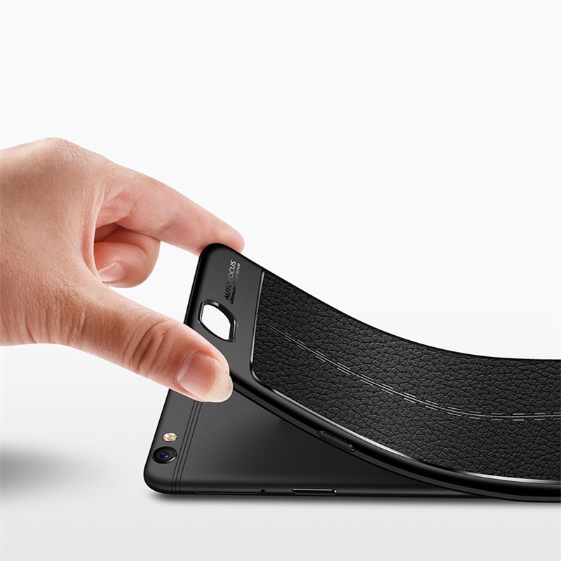 Ốp Lưng Chất Liệu Tpu Silicone Phối Da Cho Sony Xperia 10 10 Plus L2 Xz Premium Xz1 Xz2 Compact Xz3 Xz4