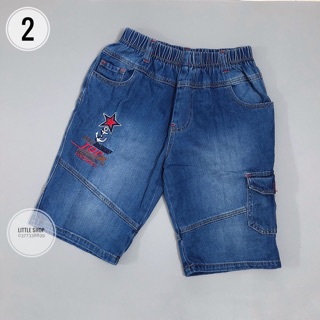 Quần jean lửng cho bé trai size cồ (30-45kg)