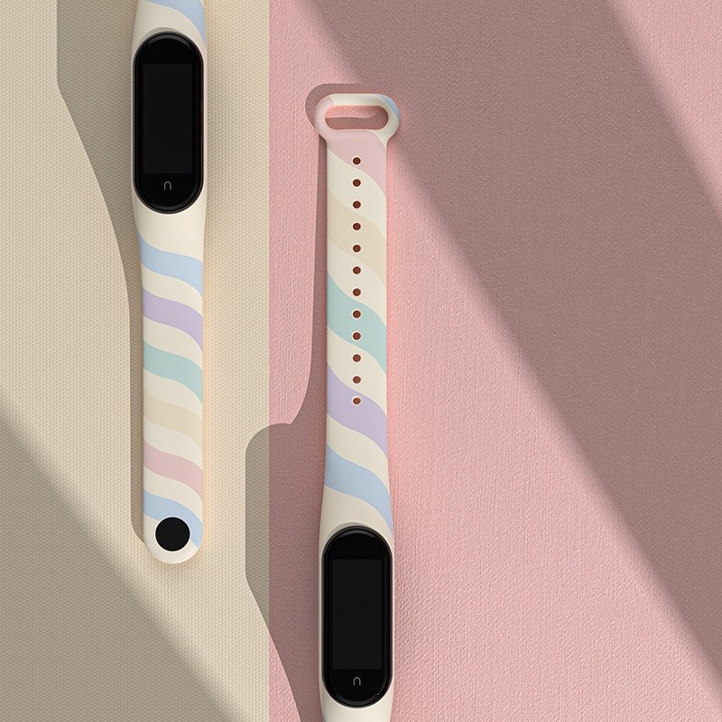 Morandi Dây Đeo Thay Thế Chất Liệu Silicon Màu Trơn Cho oppo band b1