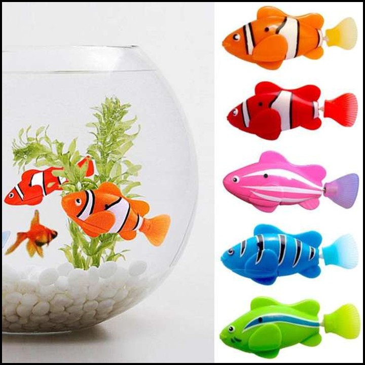 Chú cá Robo Fish bơi lội tung tăng được trong nước - Đồ chơi trẻ em thông minh, Đồ chơi cho bé vui nhộn