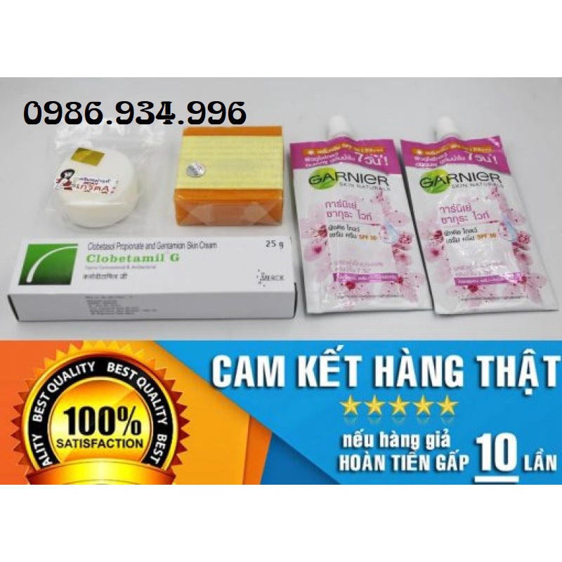 Bộ NGĂN NÁM Tàn Nhang Clobetamil G Thái Lan chính hãng