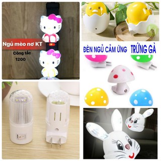 [GIÁ SỈ] ĐÈN NGỦ CẢM ỨNG TỰ ĐỘNG SÁNG TỐI NHIỀU HÌNH