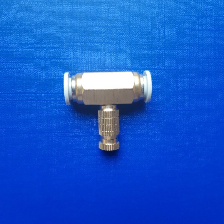 Đế đồng gắn dây 8mm  + béc phun sương số 1 đến số 8