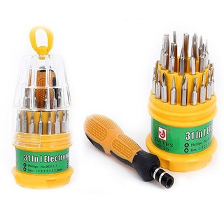 Combo bộ vít đa năng mở điện thoại tròn 31in1