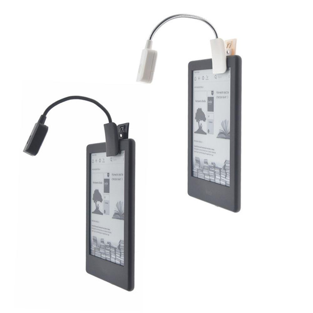 Đèn LED Đọc Sách Mini Có Kẹp Linh Hoạt Tiện Dụng Cho Máy Tính Bảng / Máy Tính Bảng