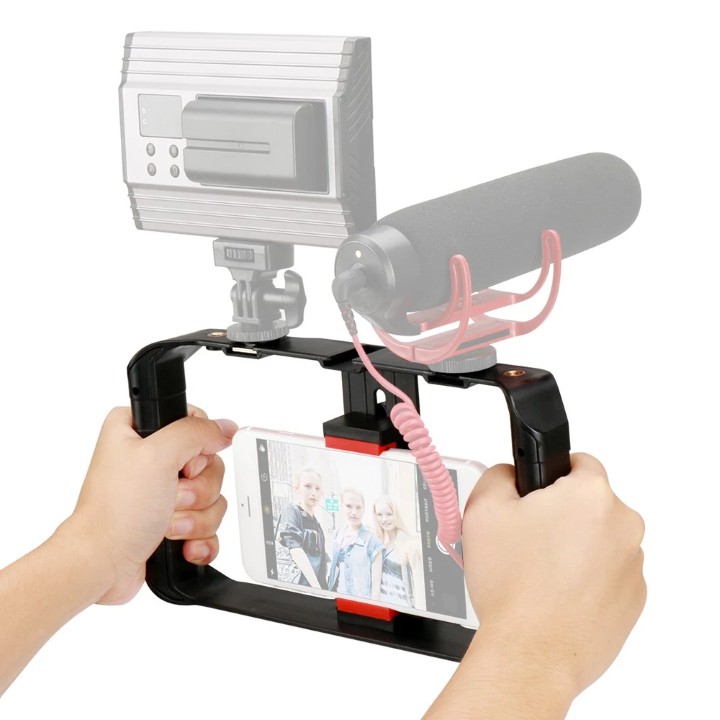 Tay cầm chống rung cho điện thoại hỗ trợ quay phim, chụp ảnh ulanzi u-rig pro hàng chính hãng