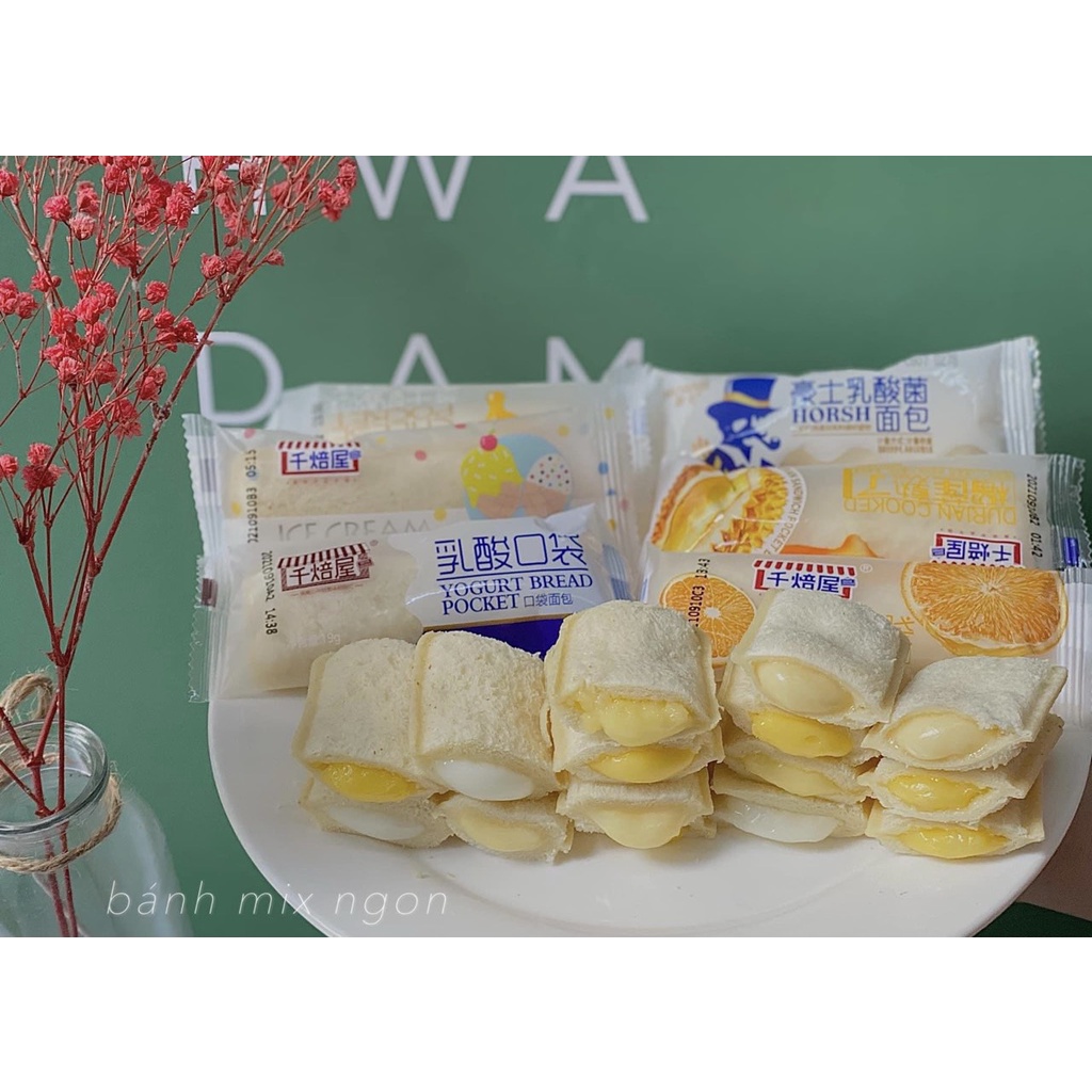 BÁNH SỮA CHUA MIX CÁC VỊ SHOP CÓ ( ko có sữa chua ông già )
