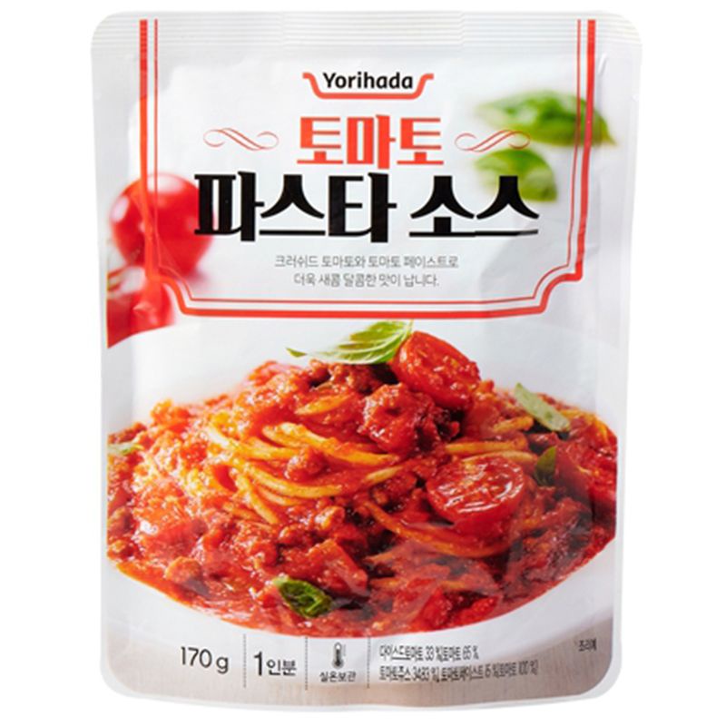 Sốt Cà Chua Mì Ý Yorihada Gói 170G - Sốt mì ý Hàn Quốc