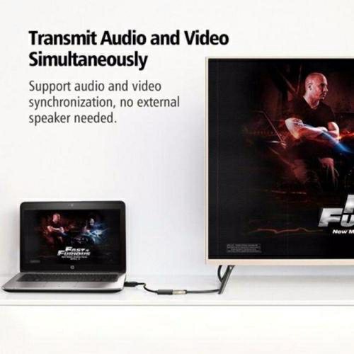 Cáp Chuyển Đổi Cổng DP Sang HDMI 1080P Cho PC TV Máy Tính Laptop