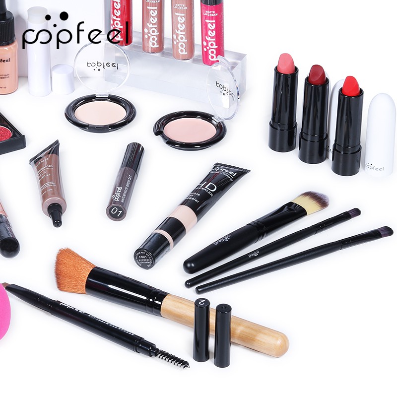 [Hàng mới về] Bộ mỹ phẩm trang điểm POPFEEL KIT004 tất cả trong một (26 món) | BigBuy360 - bigbuy360.vn