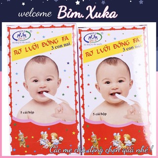 Rơ lưỡi đông pha 1k siêu rẻ ( hộp 5 cái ) Bỉm XuKa