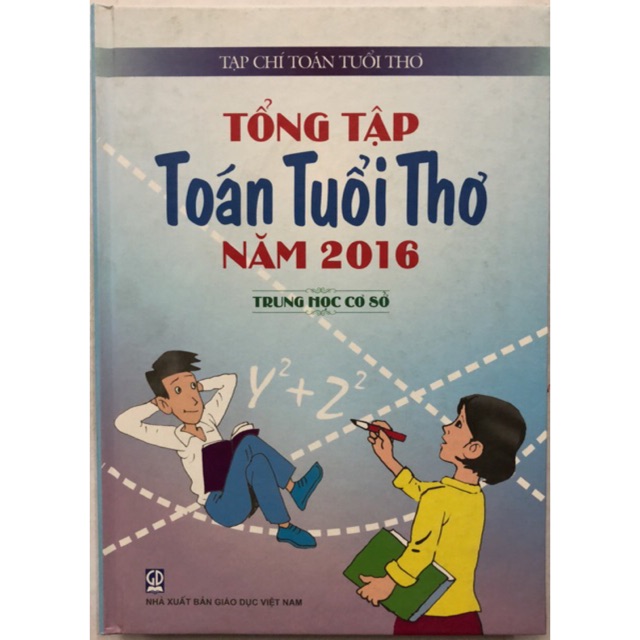 Sách - Tổng tập Toán tuổi thơ năm 2016 Trung học cơ sở