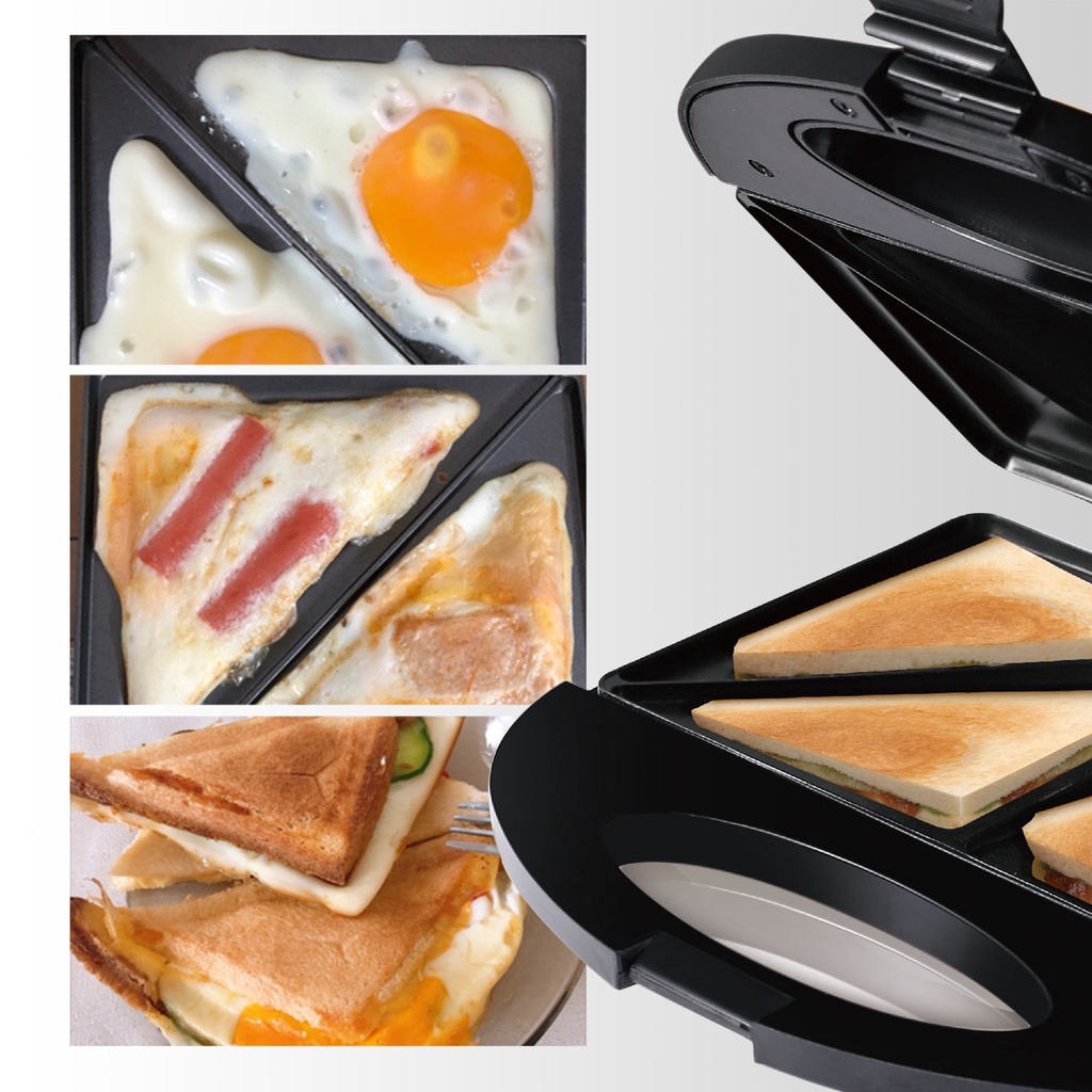 Máy Nướng Bánh Mì Kẹp, Nướng Bánh Sandwich, Làm Bánh Waffle Sonifer SF-6048