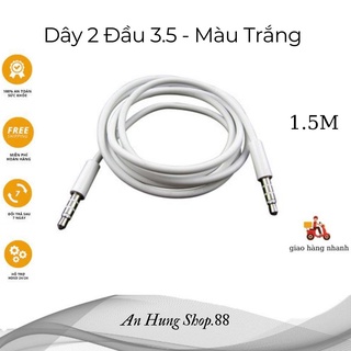 Jack 4 khấc 2 đầu 3.5, dây lấy nhạc 4 khấc - dây dài 1,5m