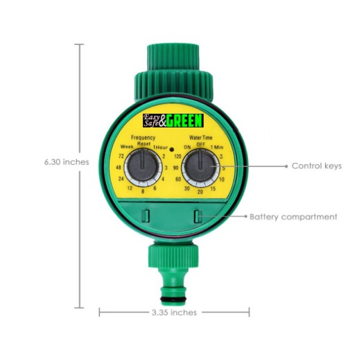 Hẹn giờ tưới - Đồng hồ hẹn giờ tưới cây tự động, chạy pin 1.5V