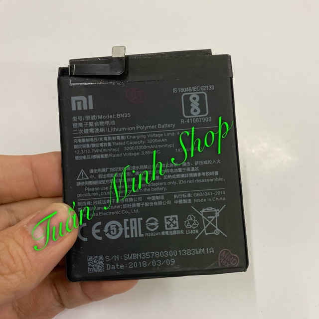 Pin Redmi 5 BN35 loại 1