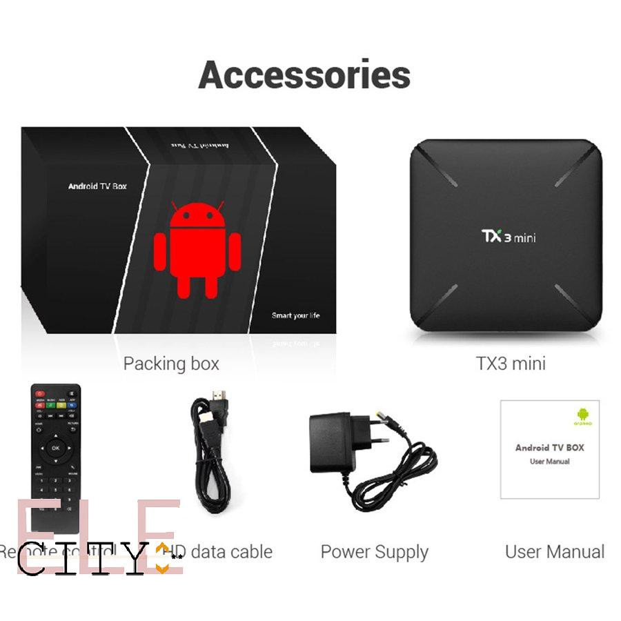 Đầu Tv Box 888ele Tx3 Mini Android 8.1 1g / 8g Emmc Amlogic Penta-Core Android Tv Box