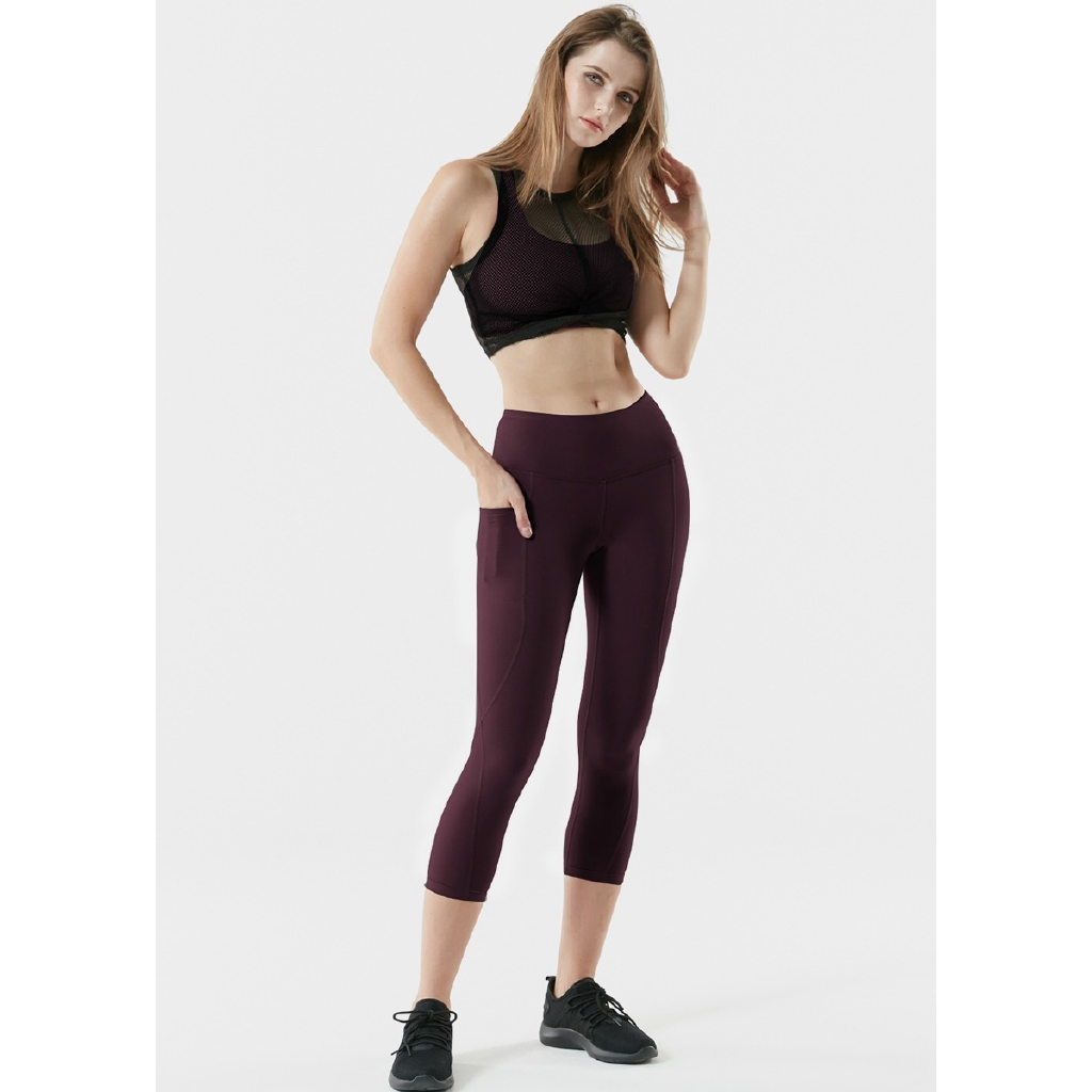 Legging lửng Athlio có túi viền nổi