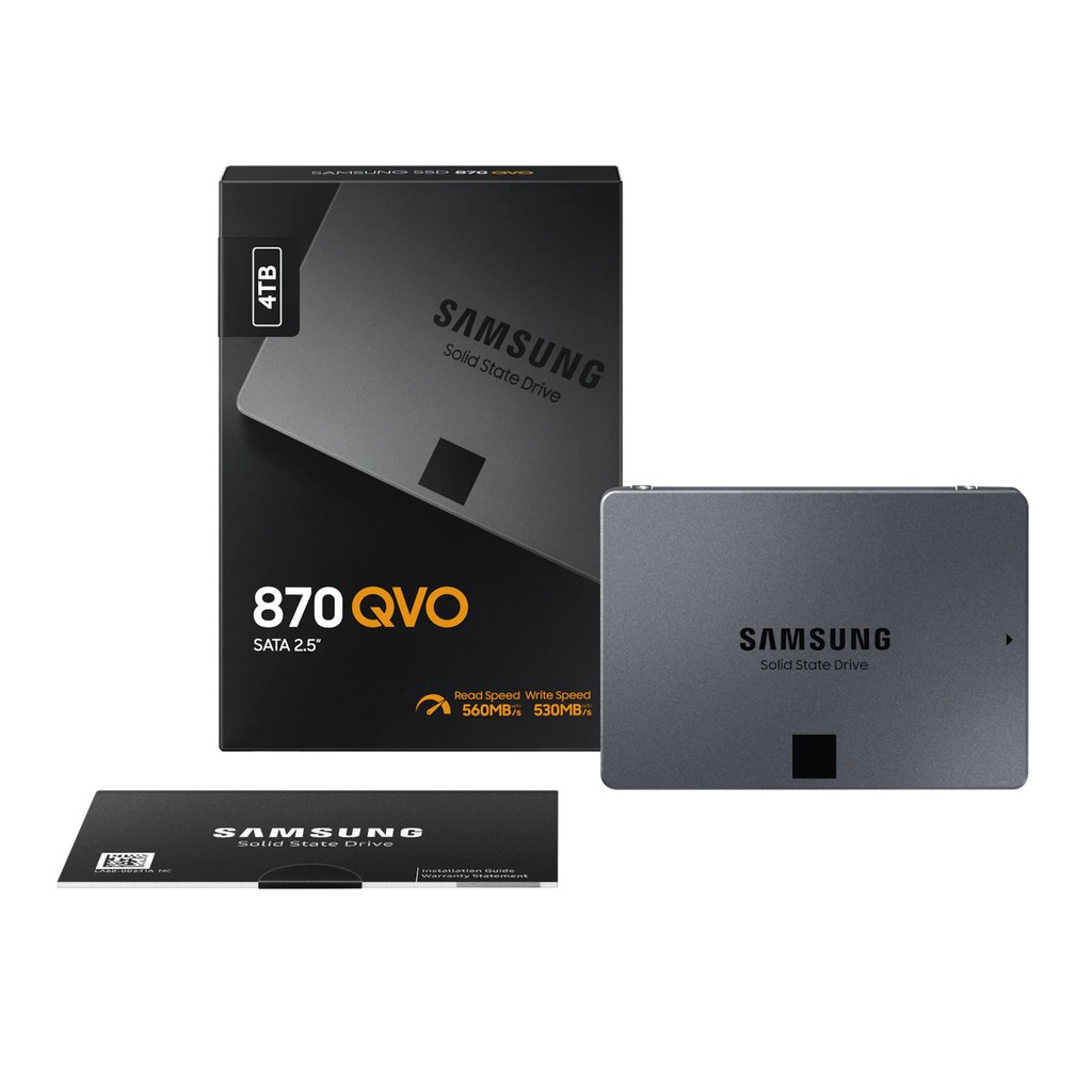 Ổ cứng SSD Samsung 870 QVO 4TB 2.5Inch SATA III BH 3 Năm 1 Đổi 1