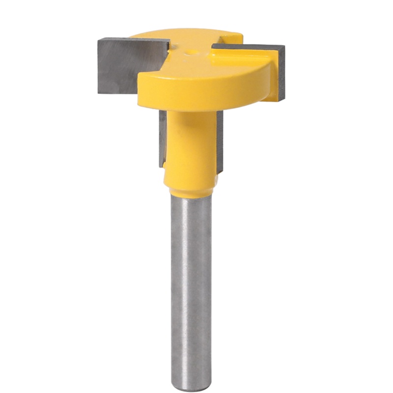 Super 6mm Shank T-Slot T-Track Slot Router Bit cho chế biến gỗ Đục Cắt Dụng cụ phay