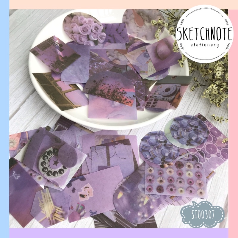 Sticker 100 chiếc theo màu ST003