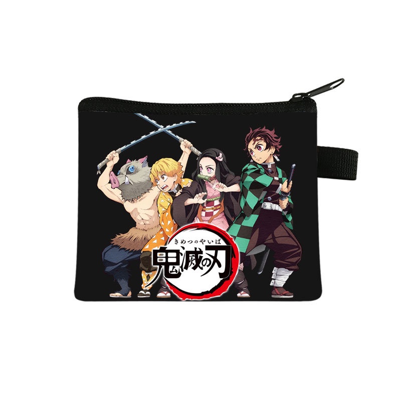 Ví Đựng Tiền Xu In Hình Thanh Gươm Diệt Quỷ Thời Trang