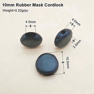 200 Nút Chặn Dây Rút Bằng Silicon