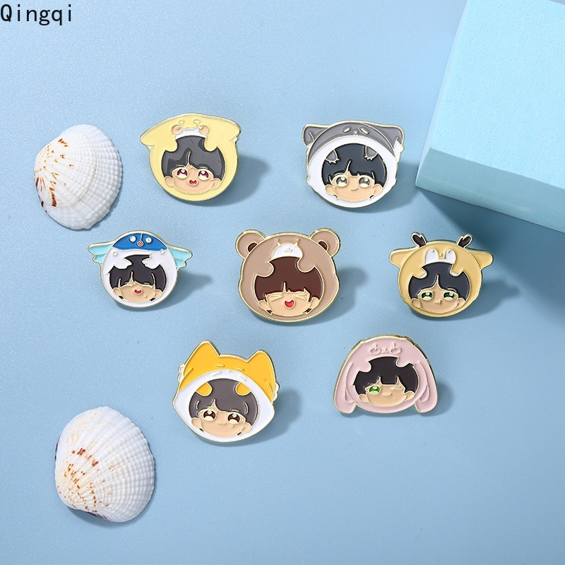 Ghim cài áo MISS ZOE bằng kim loại tráng men thời trang hỗ trợ làm quà tặng cho fan hâm mộ youth league tnt