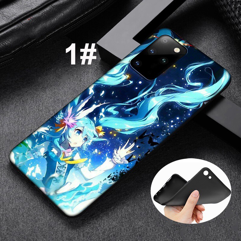 Samsung Galaxy S10 S9 S8 Plus S6 S7 Edge S10+ S9+ S8+ Soft Silicone Cover Phone Case Casing GR56 Hatsune Miku