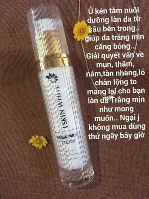 Ủ KÉN TẰM LSKIN giúp da trắng mịn