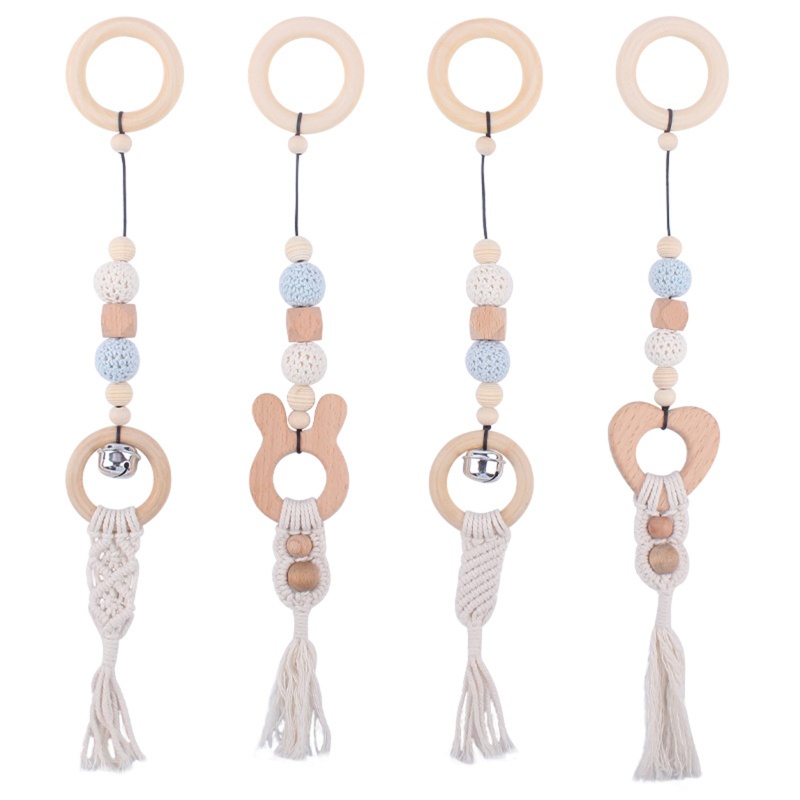 Bộ 4 Thanh Treo Đồ Chơi Tập Gym / Thể Hình Cho Bé