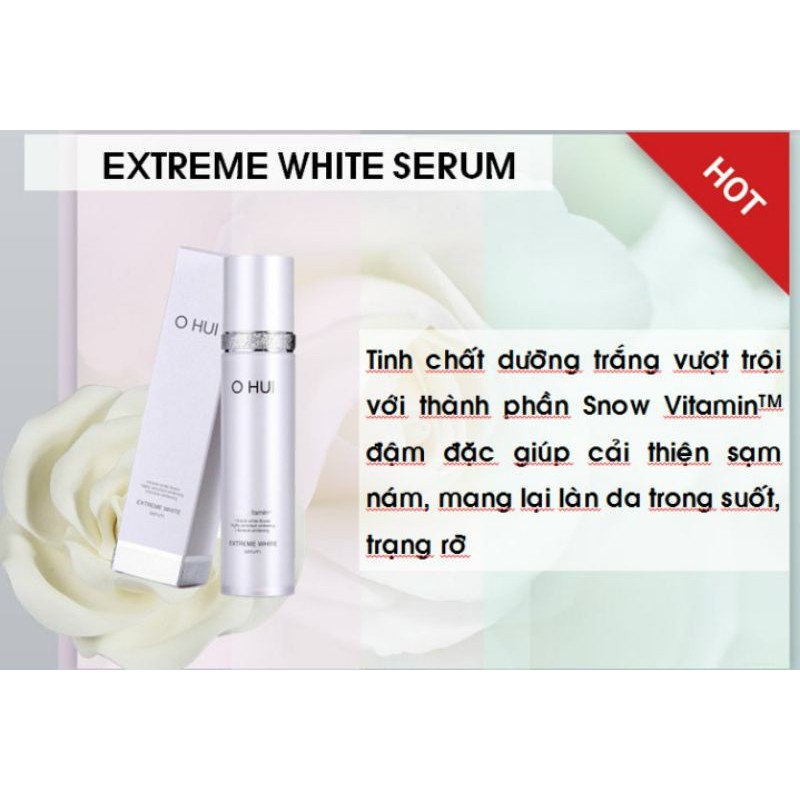 [𝔅𝔢𝔢❅] Serum Dưỡng Trắng Mờ Thâm Nám Ohui Extreme White Serum 45ml [𝔅𝔢𝔢❅]