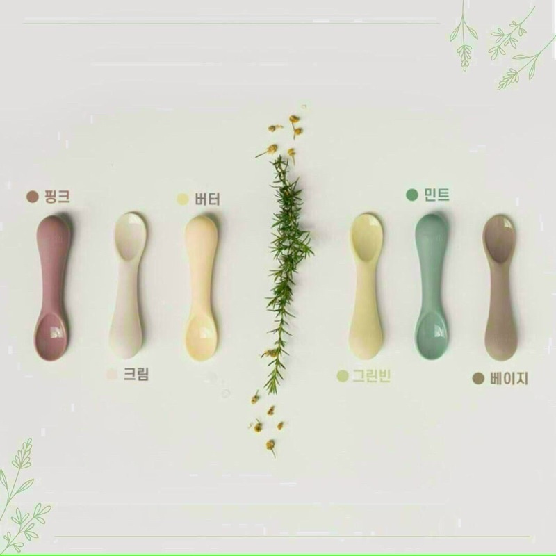 Thìa silicon Modui - Bluemama - Made in Korea