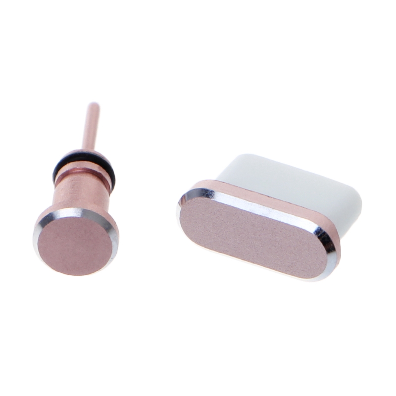 Bộ nút chắn bụi đầu cắm type-C và đầu cắm 3.5mm cho điện thoại Huawei P10