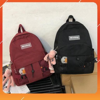 Balo nữ ulzzang chống nước vải dù ngăn lưới Sunshine TX118