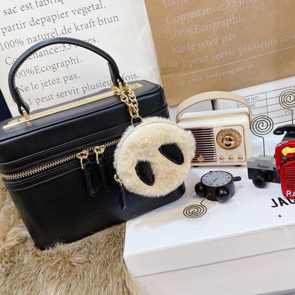 Túi xách dáng cốp hiệu Pe.dro không box size 19/Cốp Pe.dro da lì hàng xuất size 19 siêu xinh