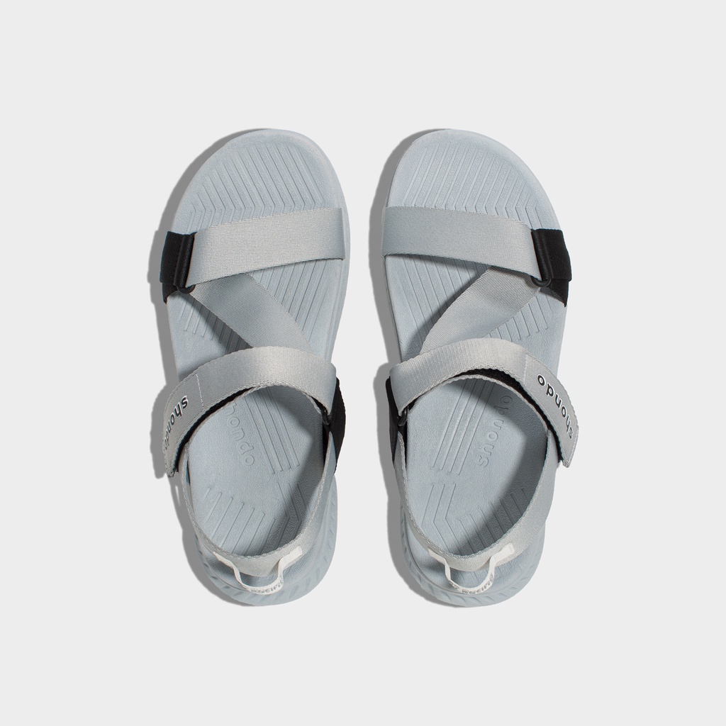 Giày Sandals Nam Nữ Shondo F7 Racing Xám Phối Đen F7R1020 Shondo chính hãng